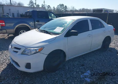 2012 Toyota Corolla L from USA, damaged, VIN JTDBU4EE7C9178013